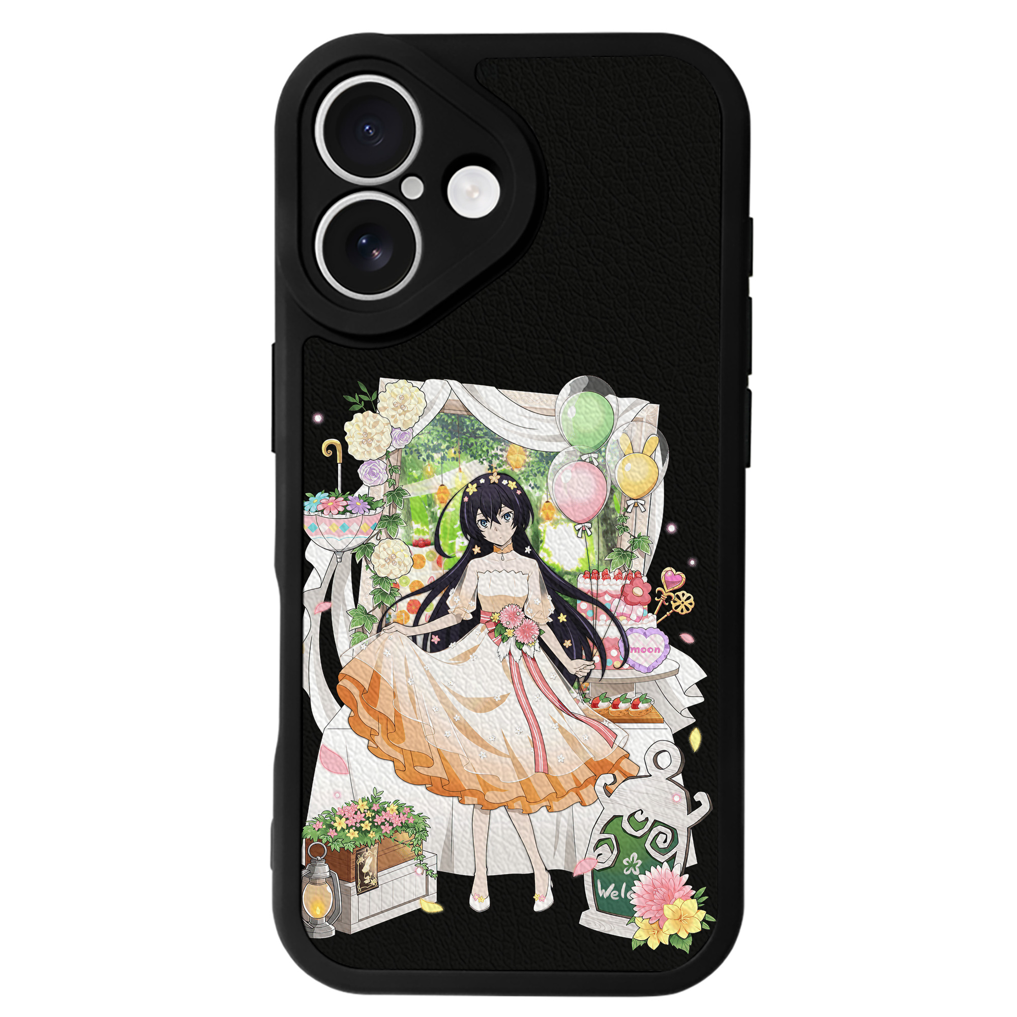 （画像用） 文豪ストレイドッグス Bungo Stray Dogs 【iPhone 16シリーズ対応】シリコンスマホケース（レザー調） 材質：シリコン